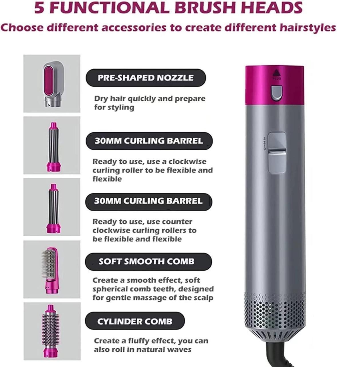 AirStyle 5-in-1 Hot Air Hair Styler