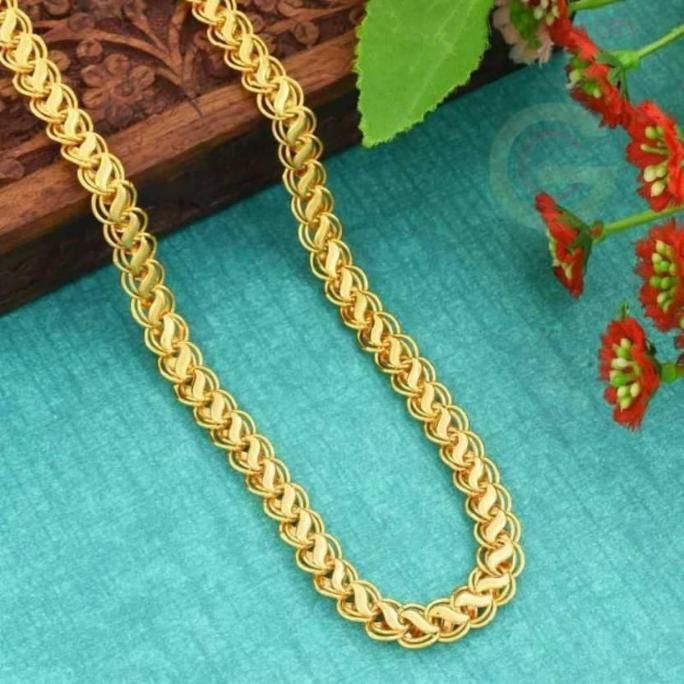Royal Finish Brass Gold Chain