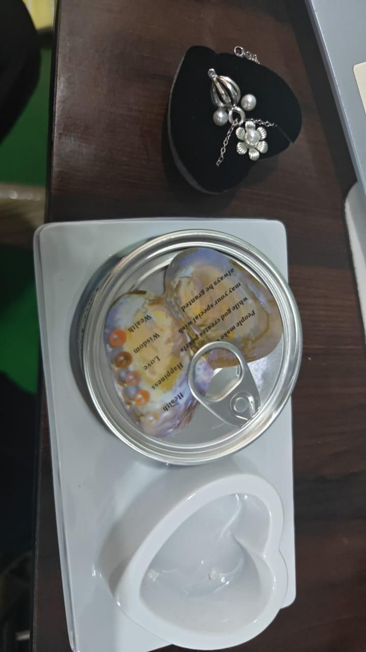 Freshwater Pearl Oyster Necklace Set