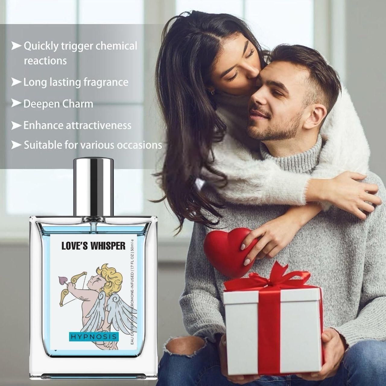 Love’s Whisper Eau de Parfum – 50 ml (Pack of 2)