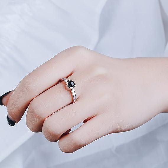 L’Amore Hidden Words Promise Ring (I Love You in 100 Languages)