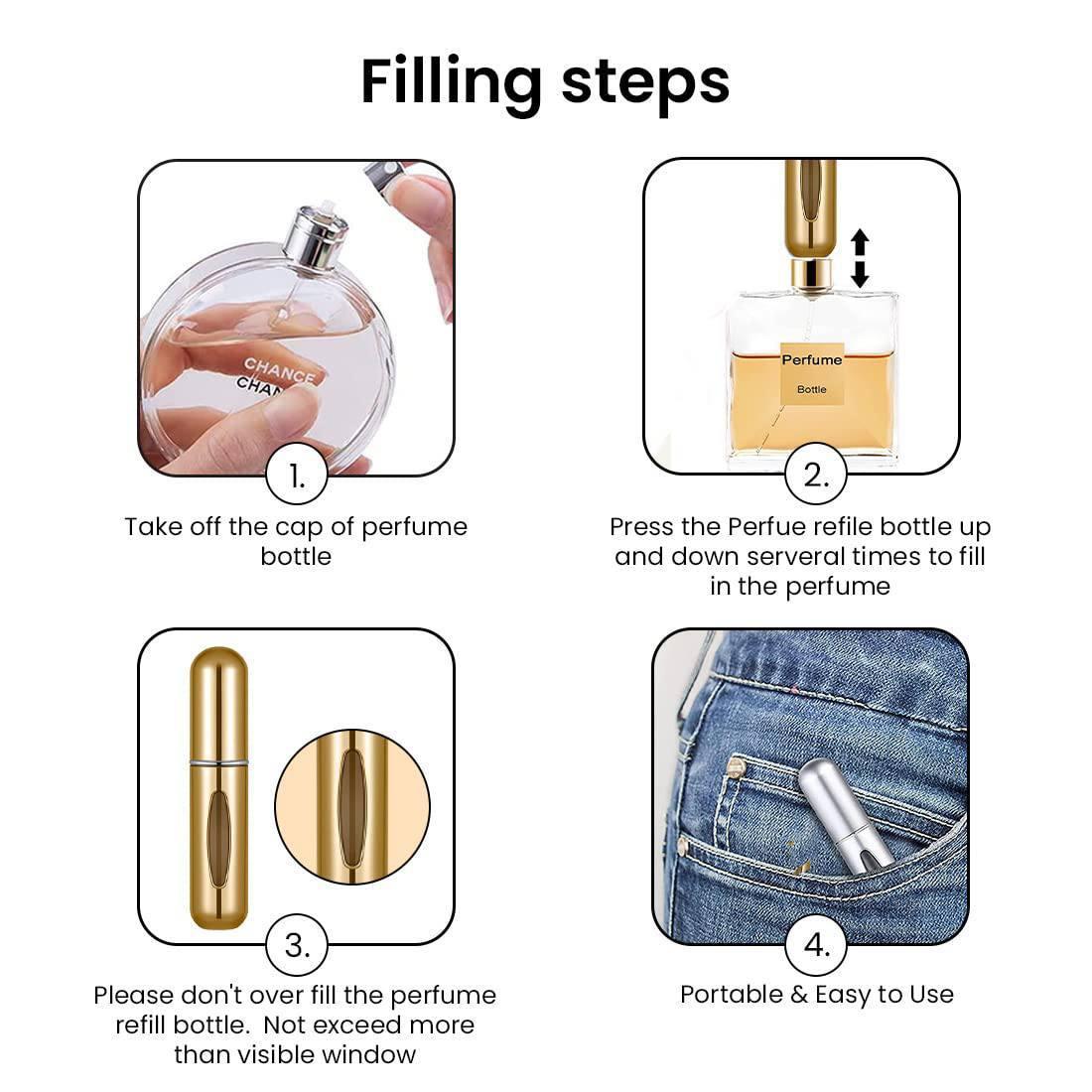 Women's Pocket Perfume (Pack of 4)