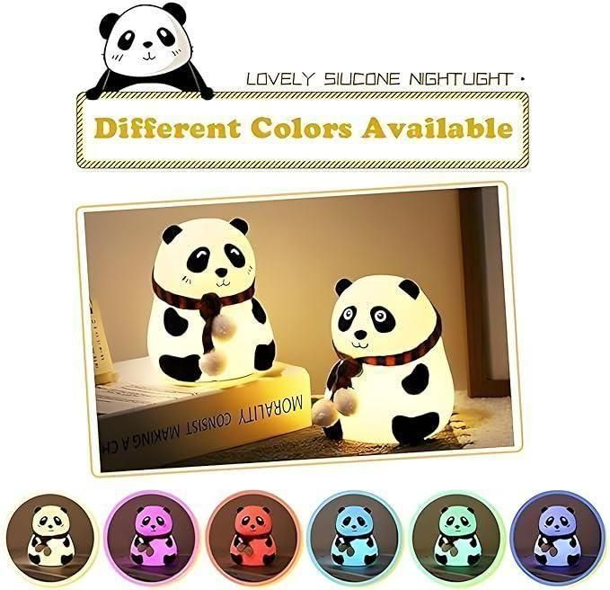 Panda Glow Silicone Night Lamp