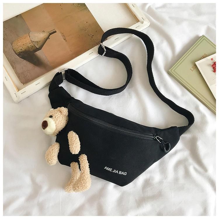 Cute Teddy Plush Crossbody Chest Bag