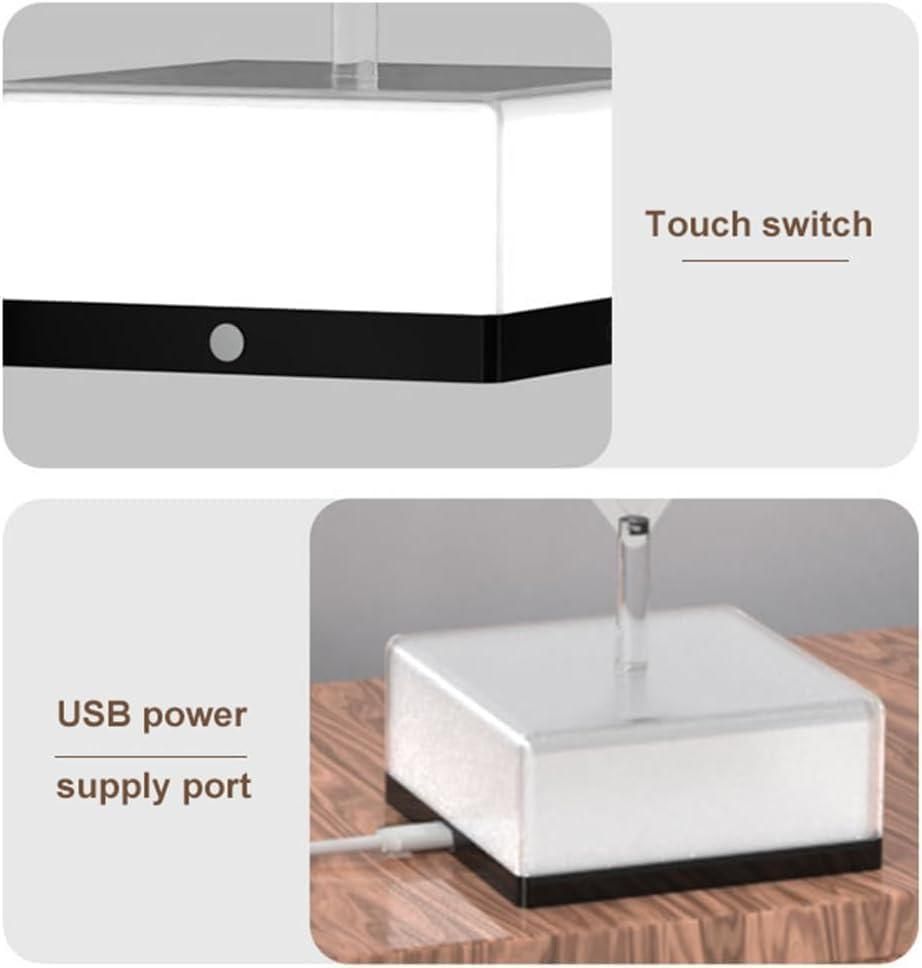 AuroraSpin 3D Rotating LED Night Lamp