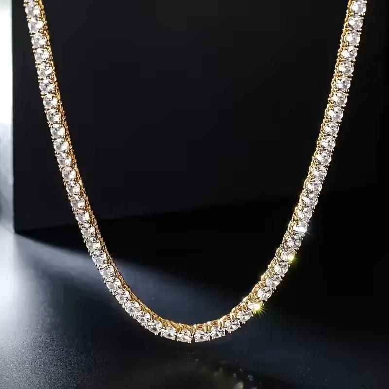 Premium Diamond-Style Tennis Chain