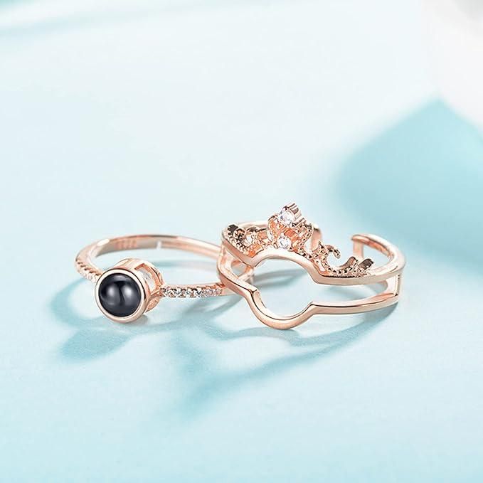 L’Amore Hidden Words Promise Ring (I Love You in 100 Languages)