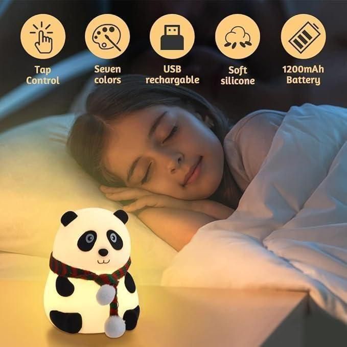 Panda Glow Silicone Night Lamp