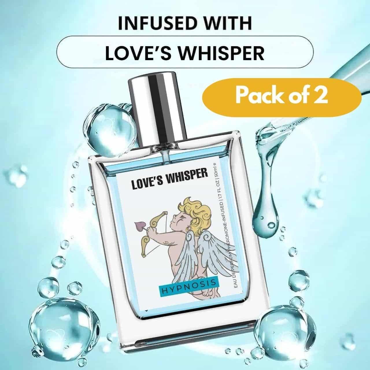 Love’s Whisper Eau de Parfum – 50 ml (Pack of 2)