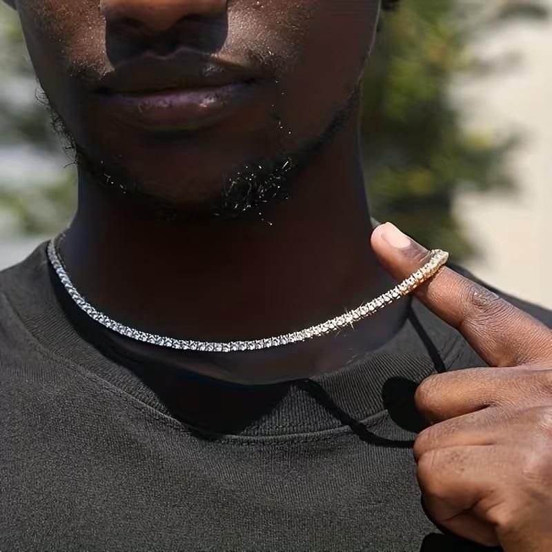 Premium Diamond-Style Tennis Chain