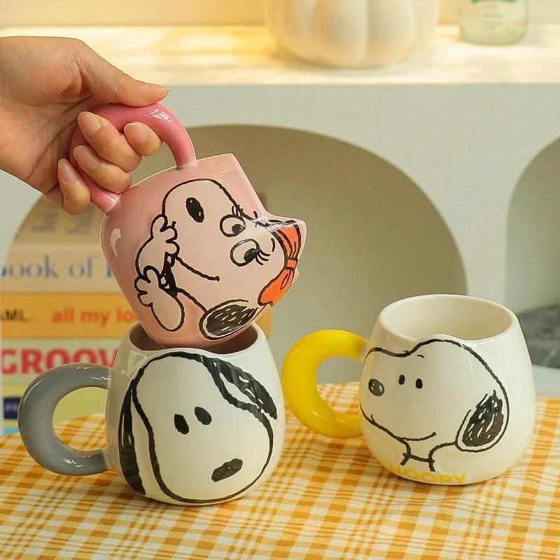 Cute Snoopy Kawaii Ceramic Mug