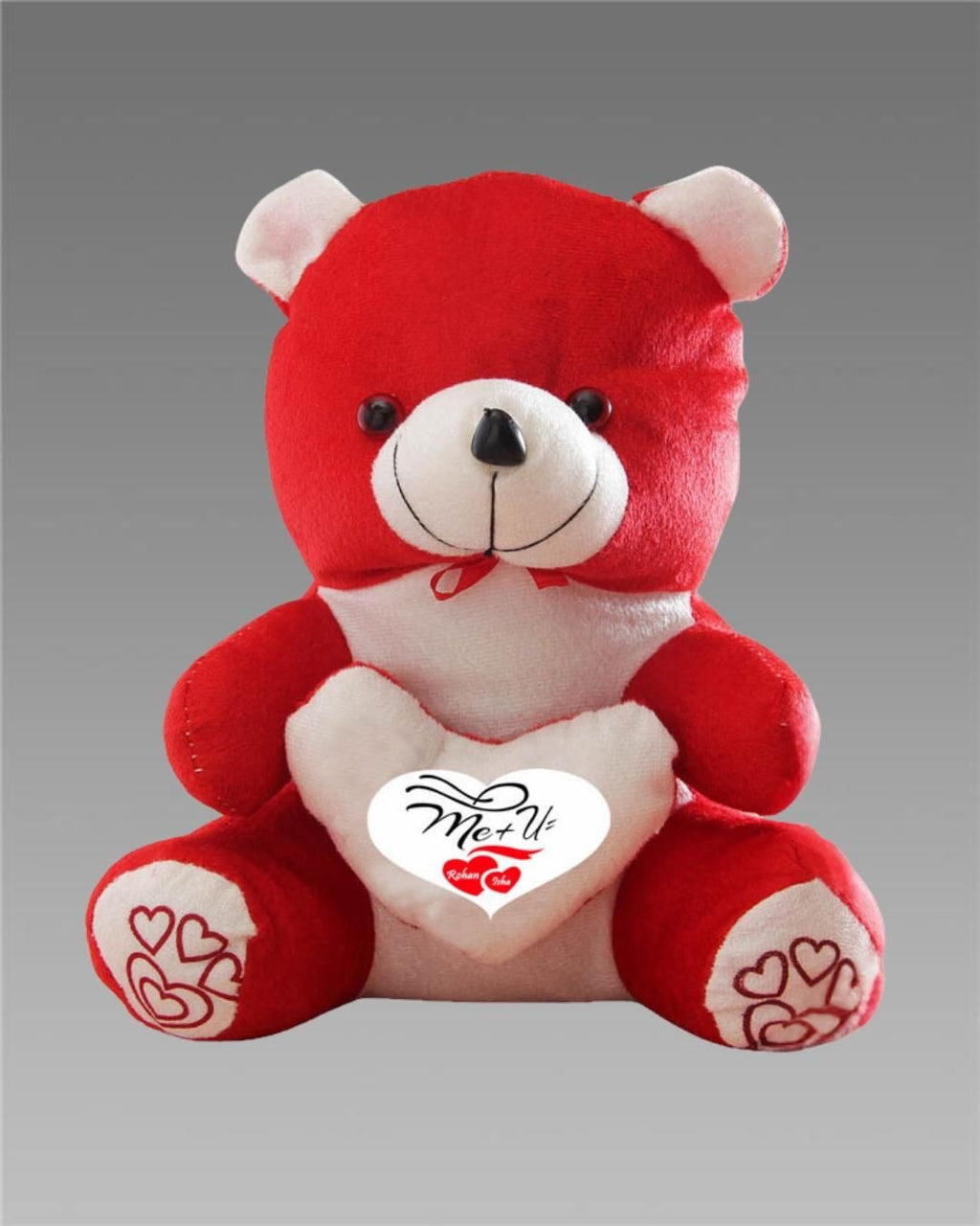 Heart Message Soft Teddy Toy