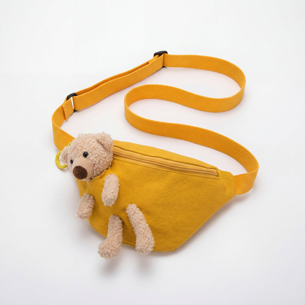 Cute Teddy Plush Crossbody Chest Bag